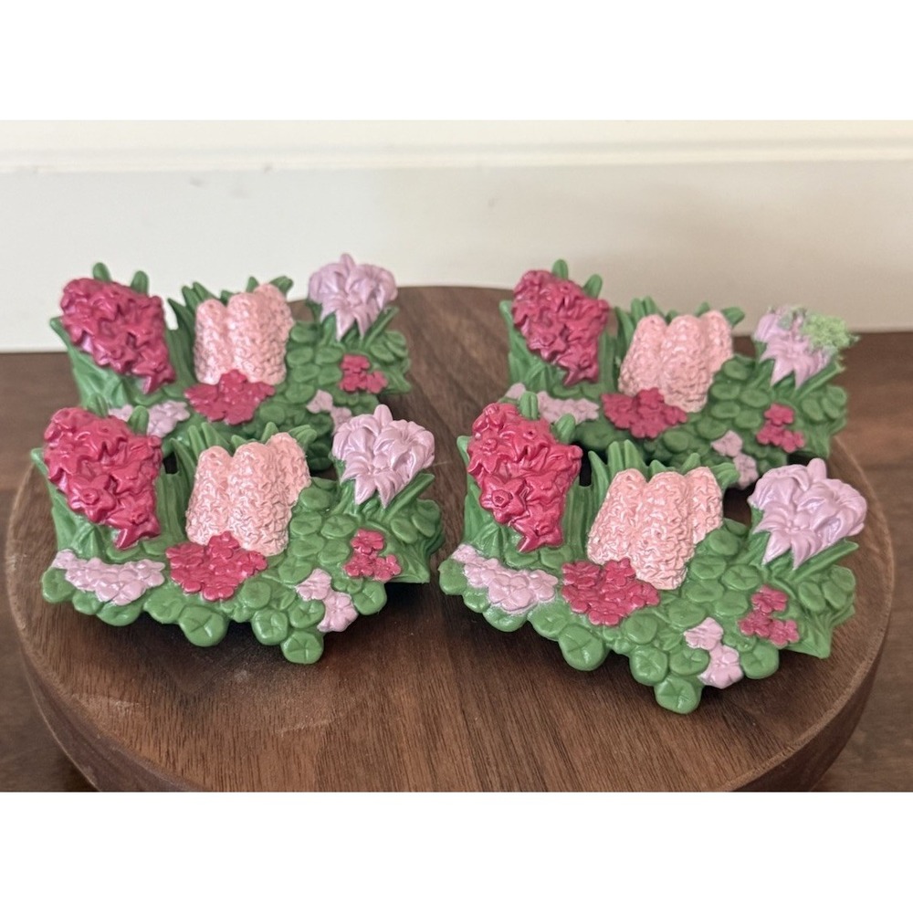 Fisher Price Loving Family Window Planter Box Flowers Dollhouse Lot of 4